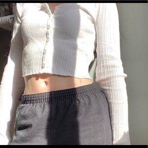 White Long Sleeve Zelly- TRADED
